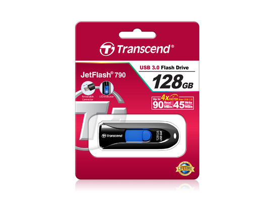 фото Накопитель USB 3.0 128GB Transcend Jetflash 790 в Самаре