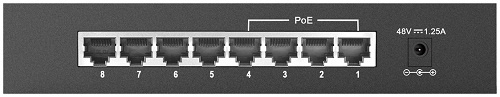 фото Коммутатор PoE D-link DES-1008P/C1A