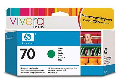 

Картридж HP C9457A №70 зелёный , ёмкость 130 мл, для плоттера Z3100, C9457A