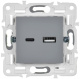 фото Розетка USB  IEK SK-U22-D31-K03 в Санкт-Петербургe