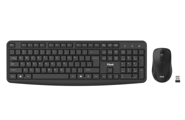 фото Клавиатура и мышь Wireless Filum FL-KTW05-BK в Уфе
