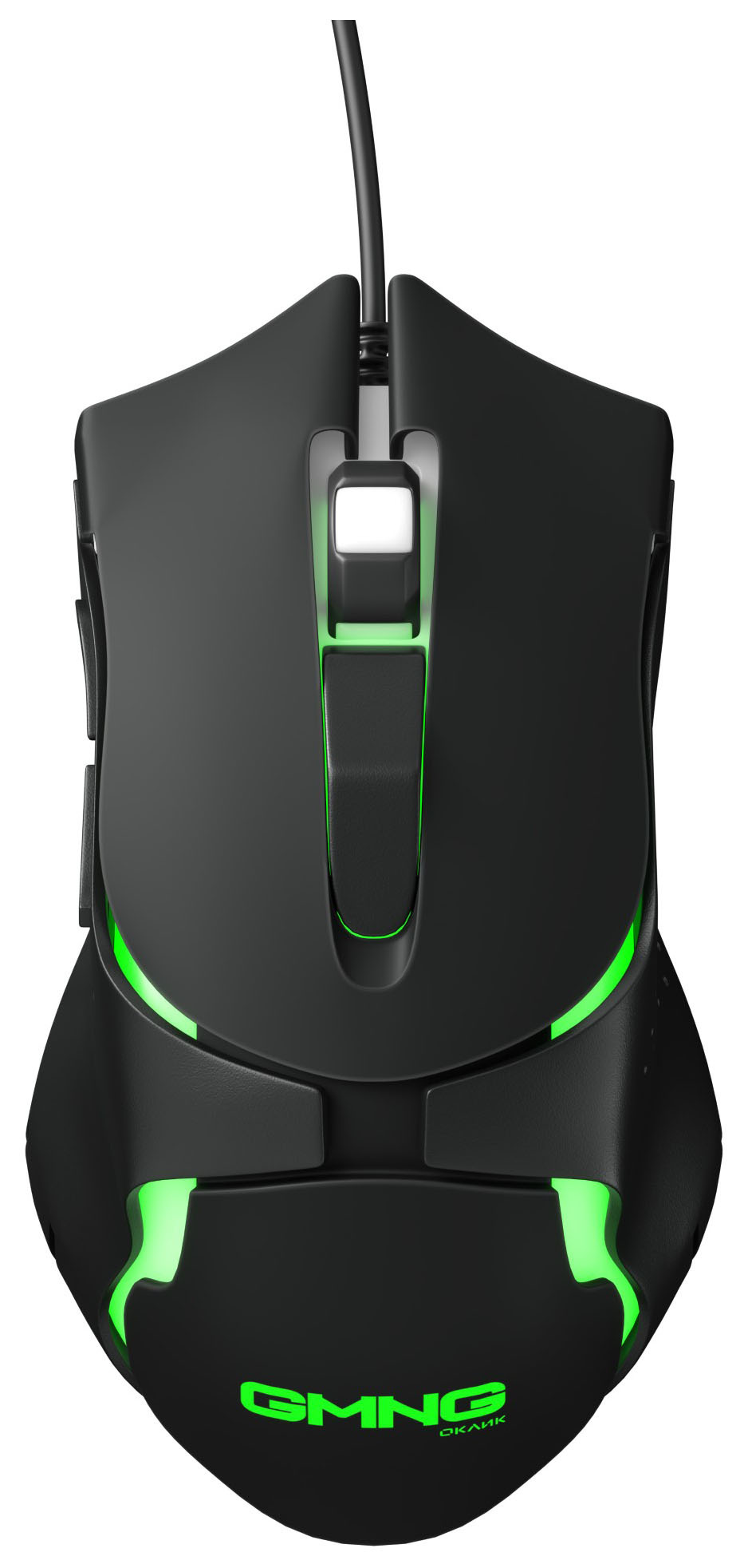

Мышь Oklick GMNG 703GM черная, оптическая (3200dpi) USB (6but), GMNG 703GM