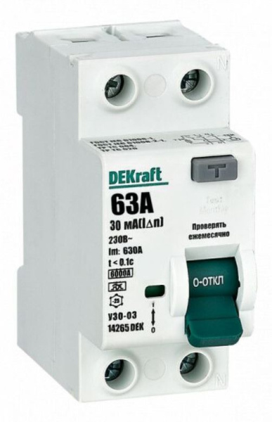 фото УЗО  DEKraft 14265DEK в Омске