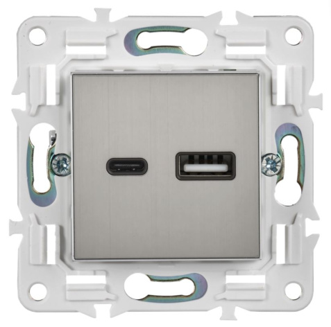 фото Розетка USB  IEK SK-U22-D31-K50 в Казани
