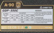 фото Блок питания Chieftec GDP-550C