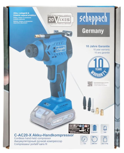 фото Компрессор  Scheppach C-AC20-X в Краснодаре