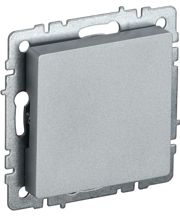 Заглушка с суппортом IEK BR-PL10-K47 BRITE МЗ10-БрА Алюминевый