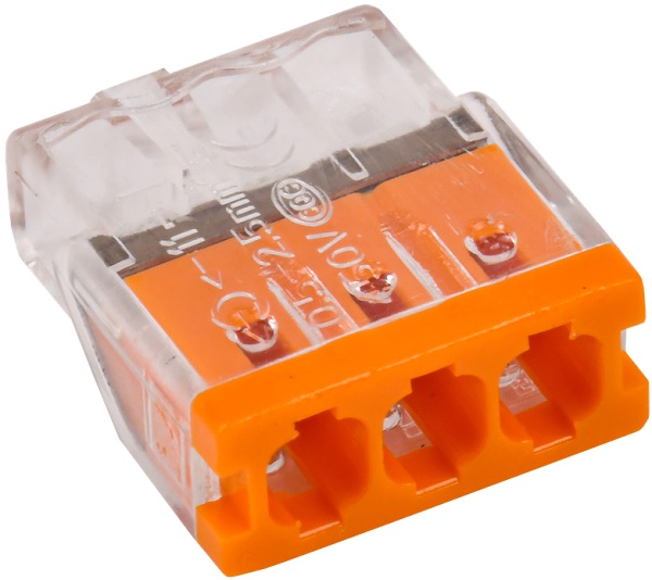 

Клемма IEK UKZ30-203-004 строительно-монтажная СМК 772-203 (4шт/упак), UKZ30-203-004