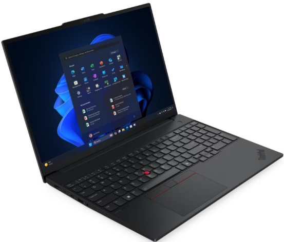 фото Ноутбук Lenovo Thinkpad E16 G3 16" (Intel Core Ultra 7, 16Гб , SSD 512 Гб, Arc graphics 140T, Windows 11 Профессиональная) Черный [21SSS0AS00_W11P]