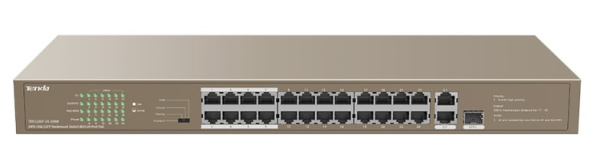 фото Коммутатор неуправляемый Tenda TEF1126P-24-250W в Перми