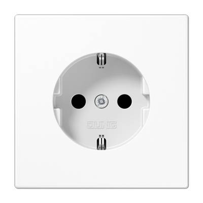 

Розетка Jung LS1520WW с/з безвинт. зажим LS 990 белая, LS1520WW