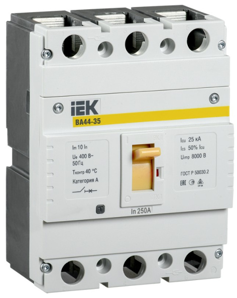 фото Автоматический выключатель в литом корпусе IEK SVA4410-3-0200 в Волгограде
