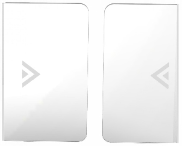 Изображение товара Створка HikVision DS-B220X-Dp90 для распашных турникетов 900 мм