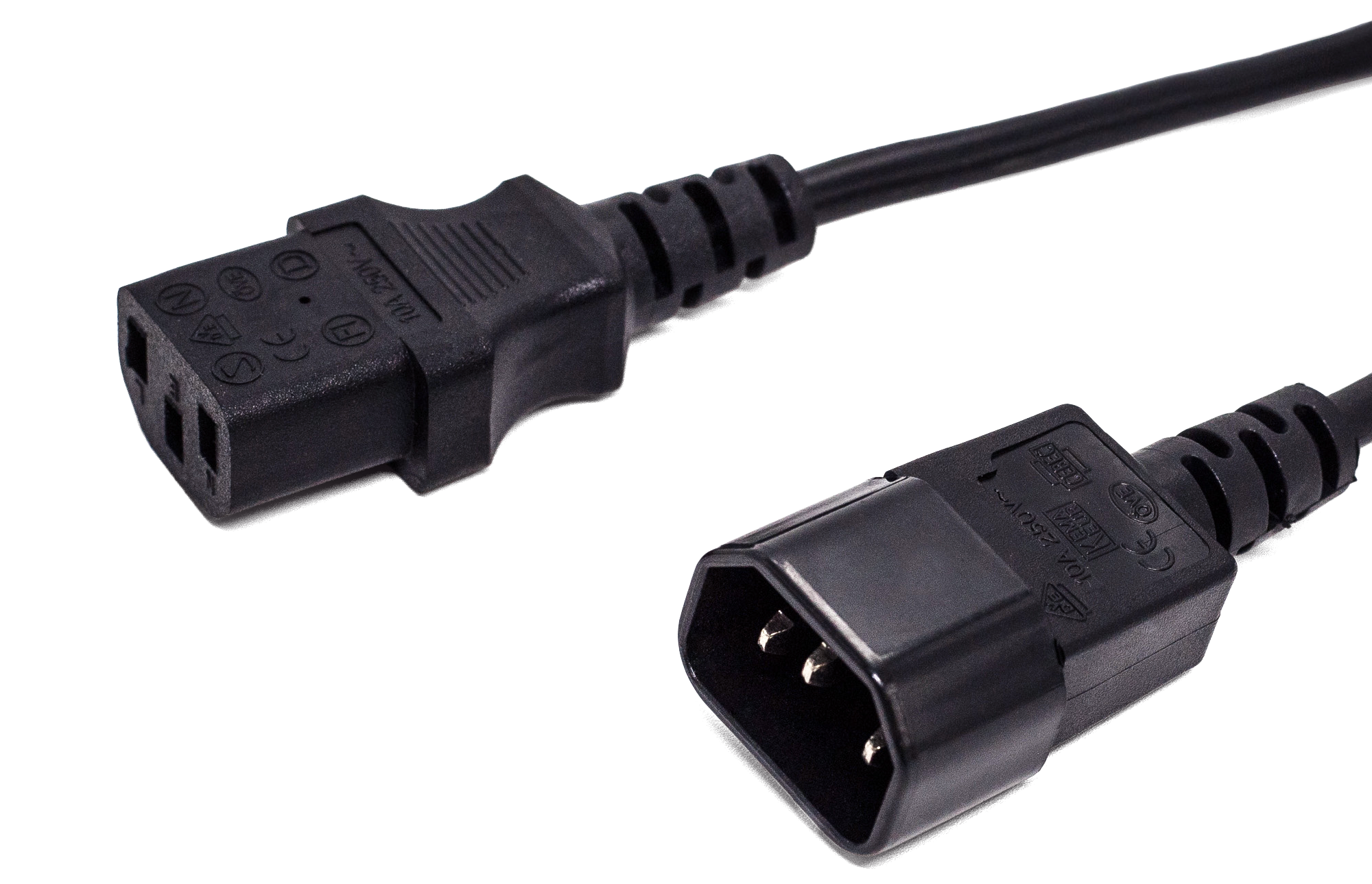 

Кабель питания Filum FL-PC6-C13-C14-5M С13- C14, 3х0.5мм², 220В, 6A, чёрный, 5м, FL-PC6-C13-C14-5M
