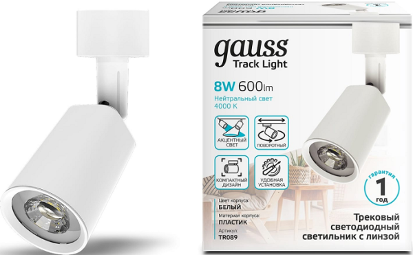 фото Светильник  Gauss TR089 в Екатеринбурге