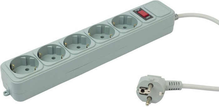 

Сетевой фильтр PC PET AP01006-3-G 3м, серый, AP01006-3-G