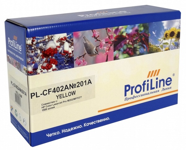 

Картридж ProfiLine PL_CF402A/045_Y для HP Color LaserJet Pro CM252/CM252dw/CM252n/Canon i-SENSYS LBP611/LBP611Cn/LBP613 yellow 1400 копий, PL_CF402A/045_Y