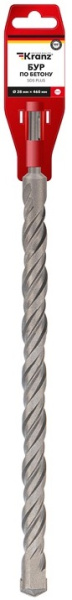 Изображение товара Бур по бетону KRANZ KR-91-0084 SDS PLUS 30 мм 800 мм для бетонных работ