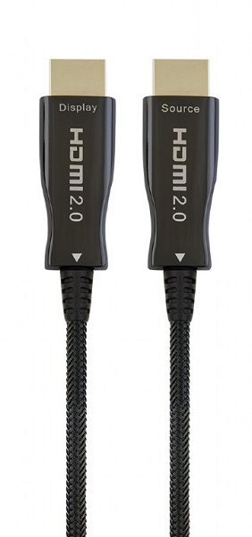

Кабель интерфейсный HDMI-HDMI Cablexpert CCBP-HDMI-AOC-100M HDMI, v2.0, 19M/19M, AOC Premium Series, позол.разъемы, 100м, CCBP-HDMI-AOC-100M