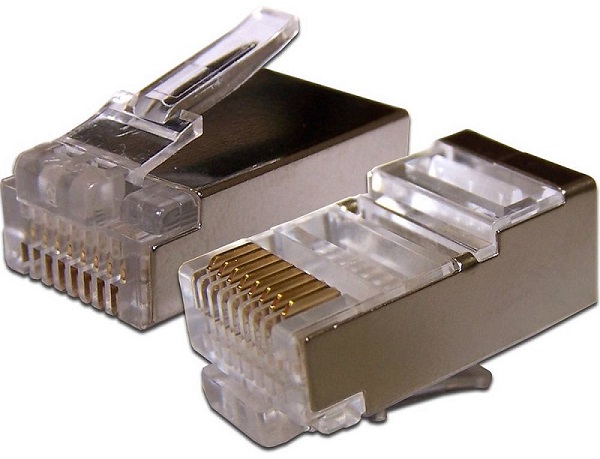 

Коннектор TWT TWT-PL45/S-8P8C-6V RJ45 STP 8P8C, универсальный, со вставкой, cat.6, 100 шт., TWT-PL45/S-8P8C-6V