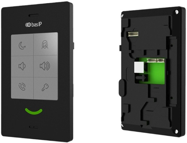 фото Аудиодомофон  BAS-IP SP-03F Black в Красноярске