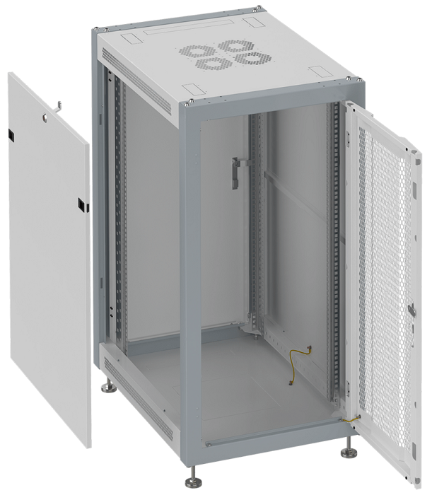 

Шкаф напольный 19", 22U SYSMATRIX SL 6622.732 600x600x1100mm (ШхГхВ) передняя дверь перфорированная, задняя дверь сплошная металлическая, поворотная р, SL 6622.732