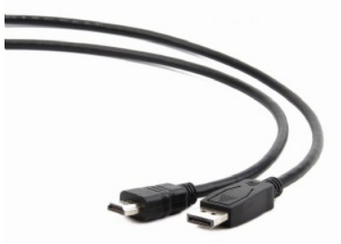 

Кабель интерфейсный DisplayPort-HDMI Cablexpert CC-DP-HDMI-7.5M черный, CC-DP-HDMI-7.5M