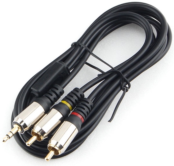 

Кабель аудио Cablexpert CCAB-02-35M2RM-1.5MB 3.5 джек(M)/2х RCA (M), черный, 1.5м, блистер, CCAB-02-35M2RM-1.5MB