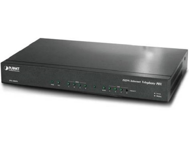 

АТС Planet IPX-1800N интернет телефонии (4 ISDN порта), IPX-1800N