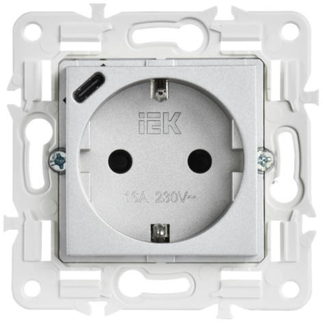 фото Розетка с заземлением  IEK SK-R14-16-U14-018-K23 в Ростове-на-Дону