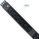 фото Блок розеток  Cabeus SMART-PDU-32-1P-36C13-6C19-I309-M