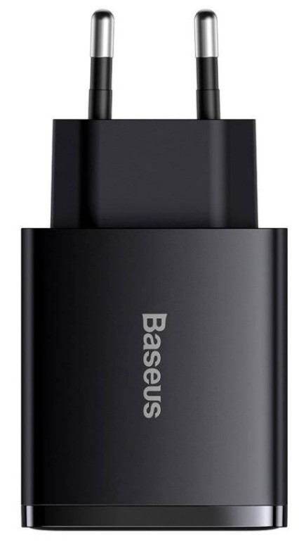 

Зарядное устройство сетевое Baseus CCXJ-E01 Черный (для телефонов/для планшетов/для наушников/для умных часов и/или браслетов, разъем подключения отсу, CCXJ-E01