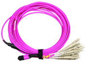 фото Кабель Lanmaster LAN-12M-12LC/OM4-5.0