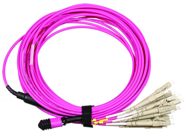 фото Кабель  Lanmaster LAN-12M-12LC/OM4-5.0 в Челябинске