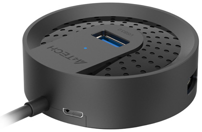 

Разветвитель A4Tech HUB-30C 4*USB 3.0, черный (1874614), HUB-30C