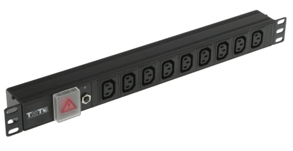 фото Блок розеток 19", 9 розеток TWT TWT-PDU19-10A9C3 в Казани