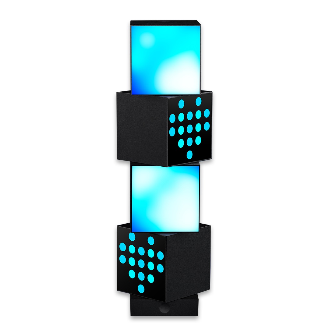 

Светильник настольный Yeelight YLFWD-0010 ARGB Cube-Desktop Atmosphere Light-Color Light-Dot Matrix Light Basic Package - WiFi (с блоком питания), YLFWD-0010
