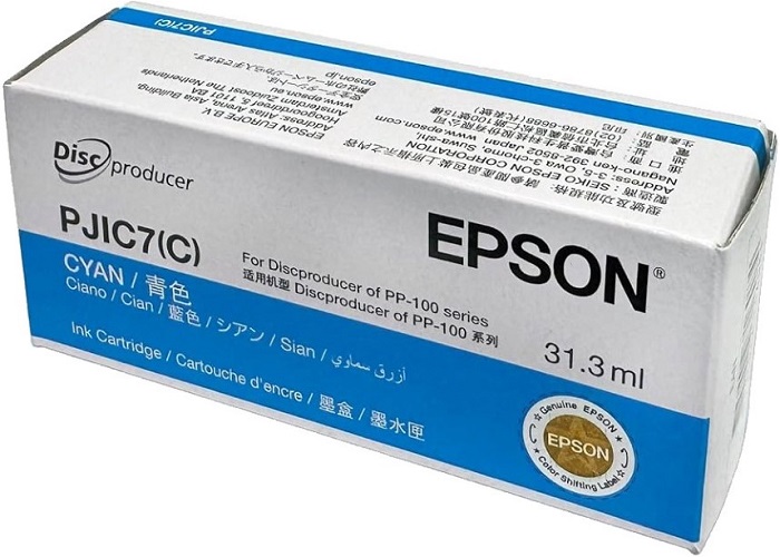 

Картридж/ EPSON C13S020688 PJIC7 Cyan Discproducer Ink PP100.