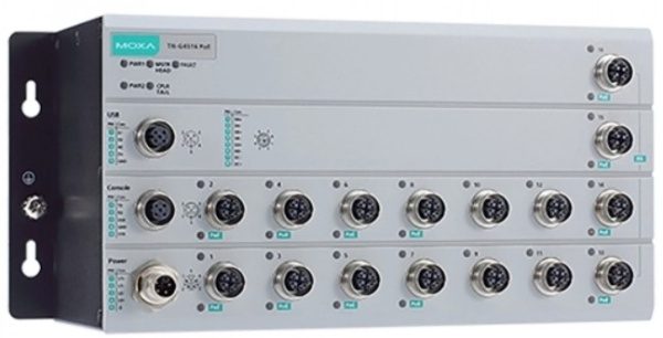 фото Коммутатор управляемый MOXA TN-G4516-8GPoE-2XGPoE-2XGTXBP-WV-T в Уфе