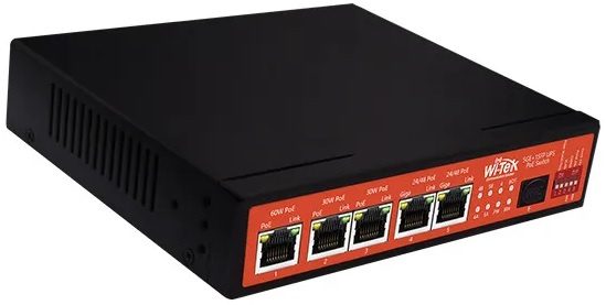 фото Коммутатор неуправляемый Wi-Tek WI-PS306GF-UPS V3 в Екатеринбурге
