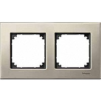 

Рамка Schneider Electric MTN403205 Merten M-Elegance 2-я, IP20 (титан), MTN403205