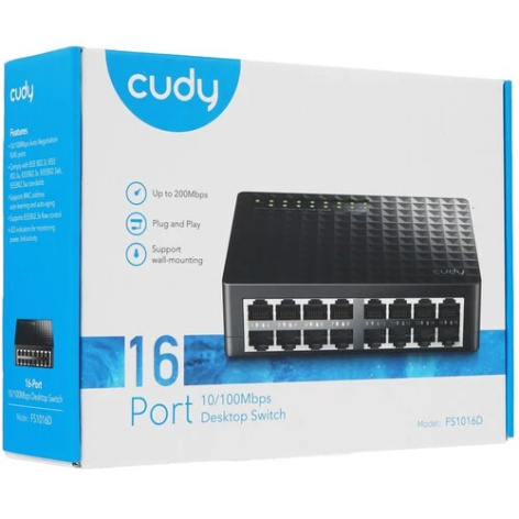 фото Коммутатор неуправляемый Cudy FS1016D в Уфе