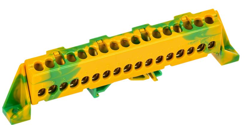 

Шина PE "земля" IEK TF-NN10-15-DP-K52 TEKFOR в комбинированном изоляторе "Стойка" 6х9-15-ЖЗ, TF-NN10-15-DP-K52