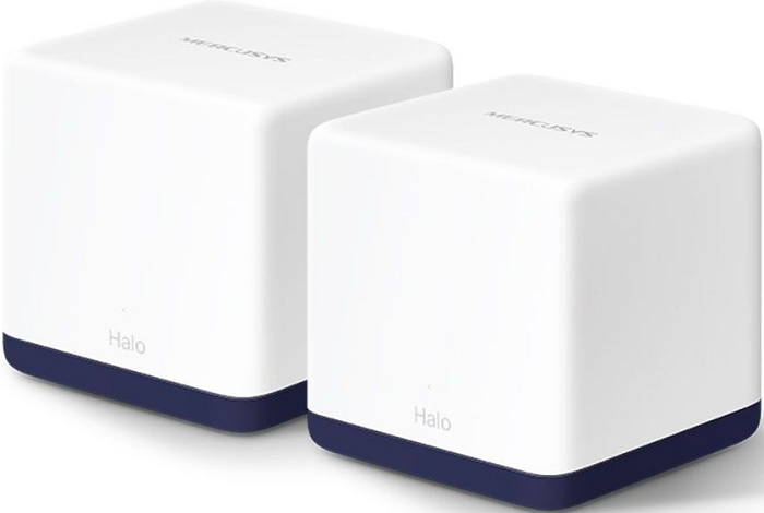 

Роутер Mercusys Halo H50G AC1900, до 1300 Мбит/с на 5 ГГц, до 600 Мбит/с на 2,4 ГГц, Halo H50G