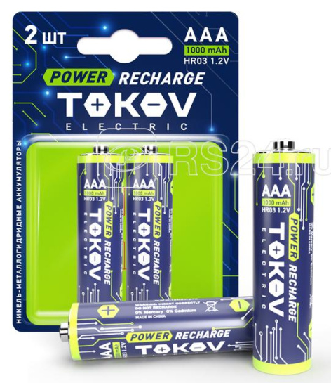 фото Аккумулятор  TOKOV ELECTRIC TKE-NMA-HR03/B2 в Челябинске
