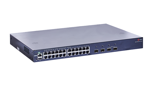 

Коммутатор PoE QTECH QSW-4600-28TX-POE L2+, 22*10/100/1000 BASE-T, 2 комбо-порта 10/100/1000 BASE-T/100/1000 BASE-X SFP, 2*1G/10G BASE-X SFP+, 4K VLAN, QSW-4600-28TX-POE