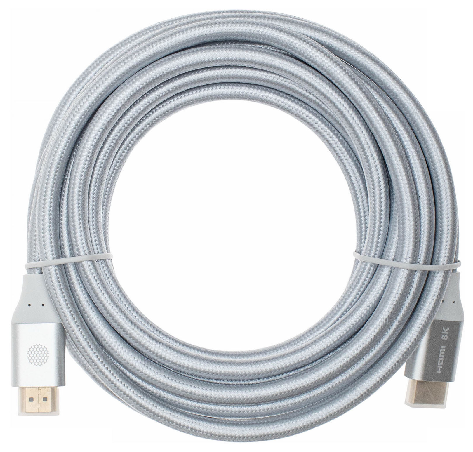 

Кабель аудио-видео Cactus CS-HDMI.2.1-5 HDMI(m)/HDMI(m), 5м, позолоченные контакты, серебристый, CS-HDMI.2.1-5