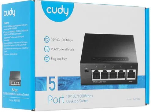 фото Коммутатор неуправляемый Cudy Cudy GS105 в Уфе