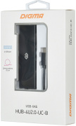 фото Разветвитель Digma HUB-4U2.0-UC-B