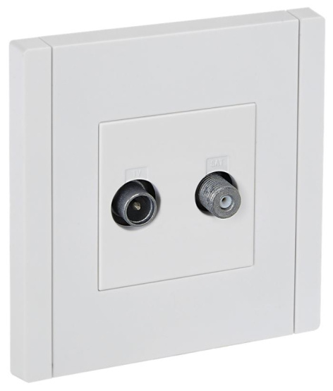 фото Розетка телевизионная  IEK FP-AF20-O-K01 в Санкт-Петербургe
